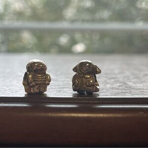 Pandora Silver Boy and Girl Charms